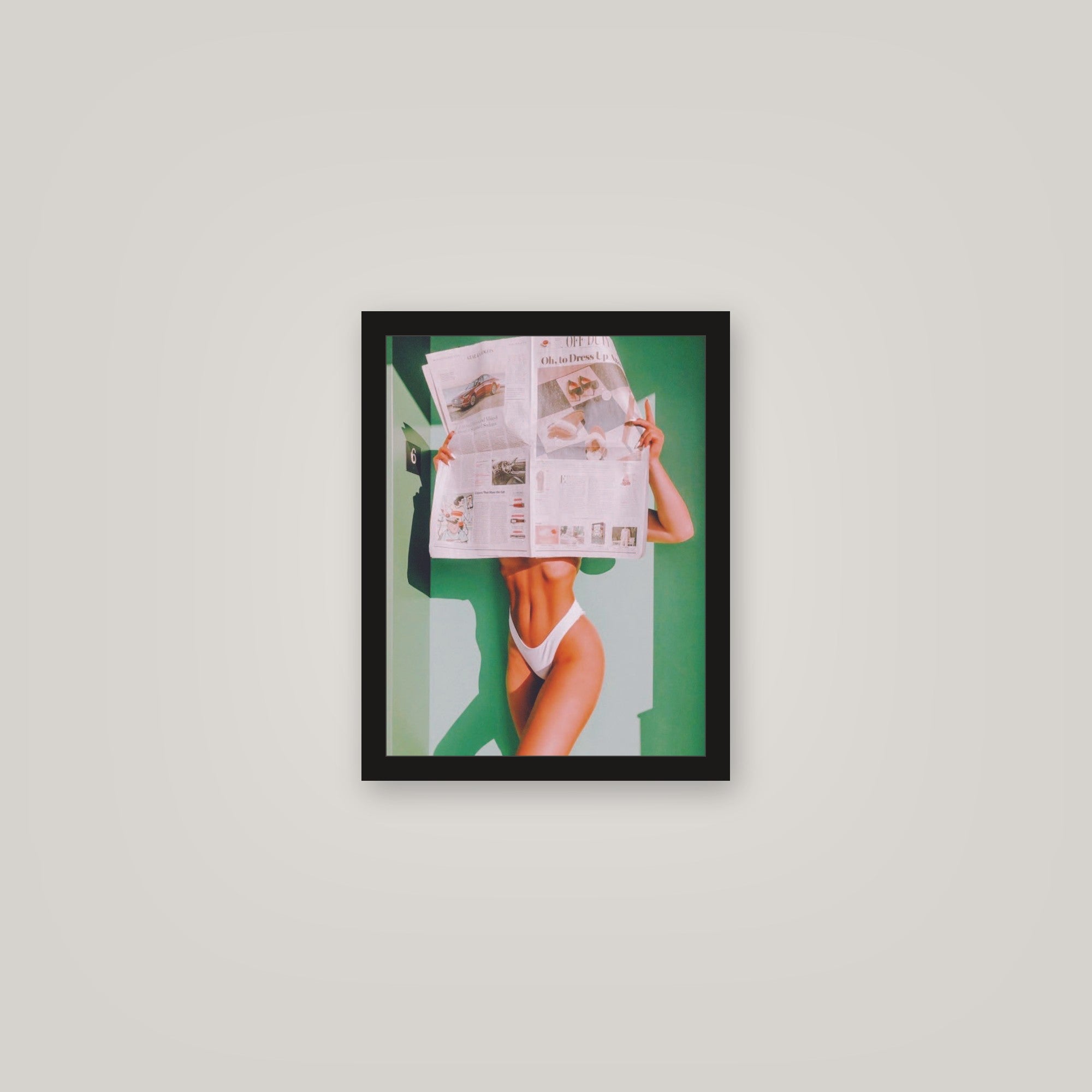 [auto-mockup] TO DRESS UP POSTER - 11 x 14in.