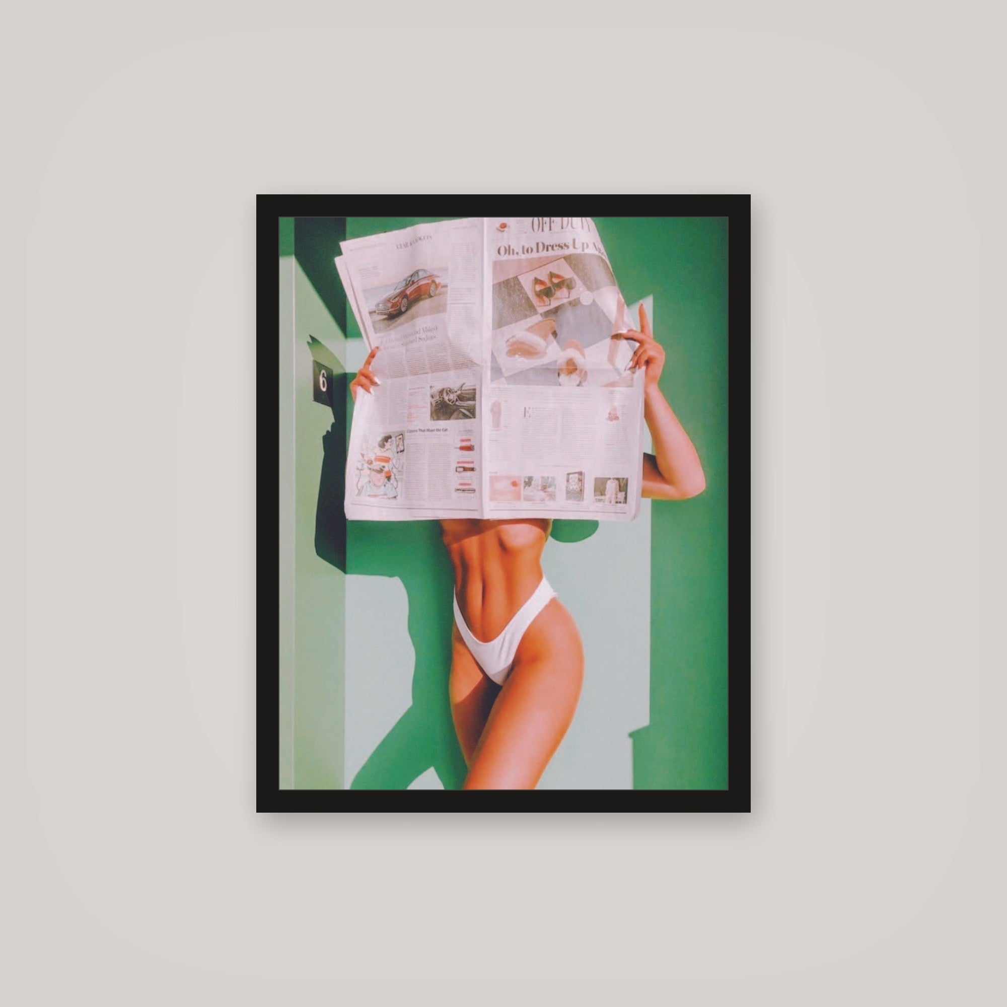 [auto-mockup] TO DRESS UP POSTER - 16 x 20in.