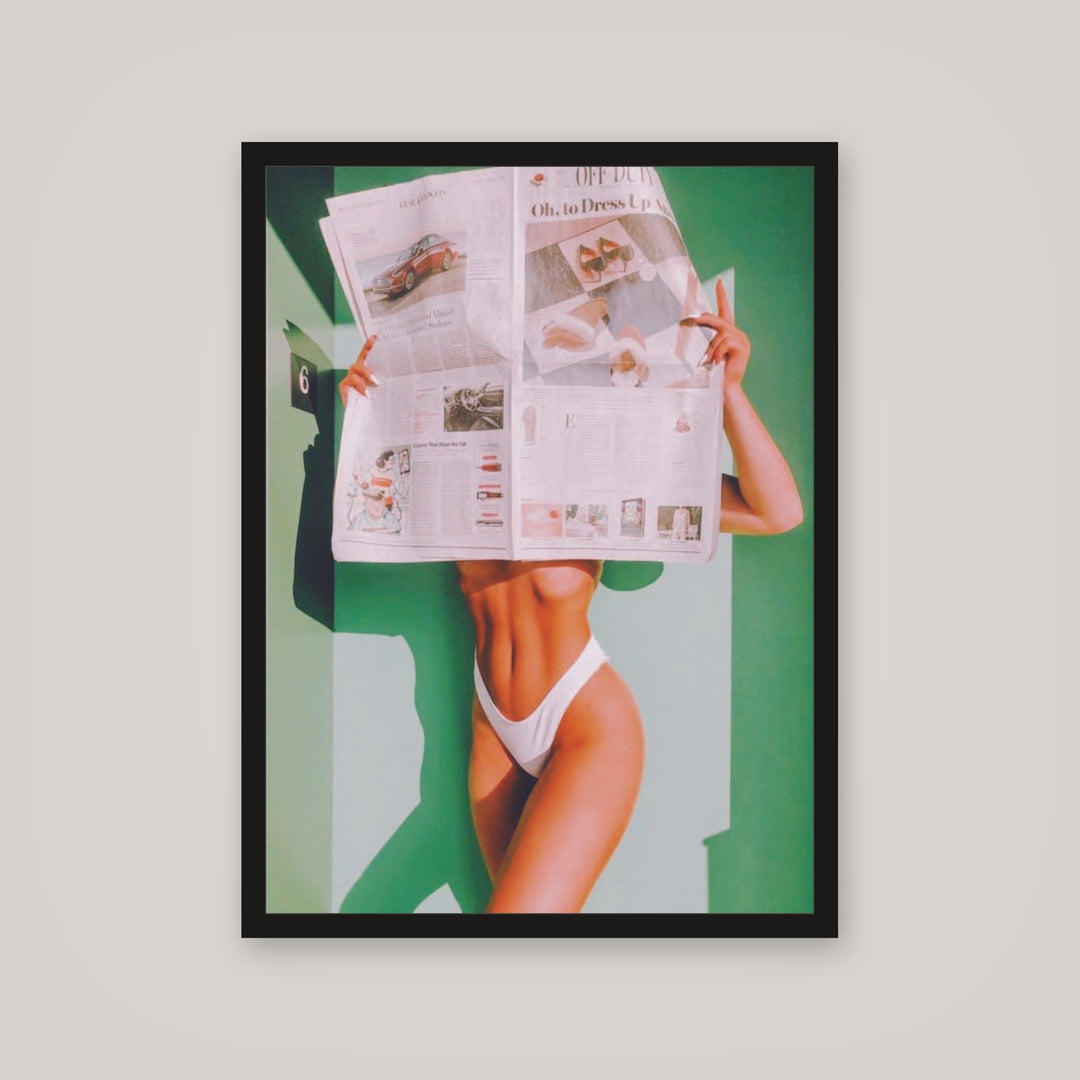 [auto-mockup] TO DRESS UP POSTER - 18 x 24in.