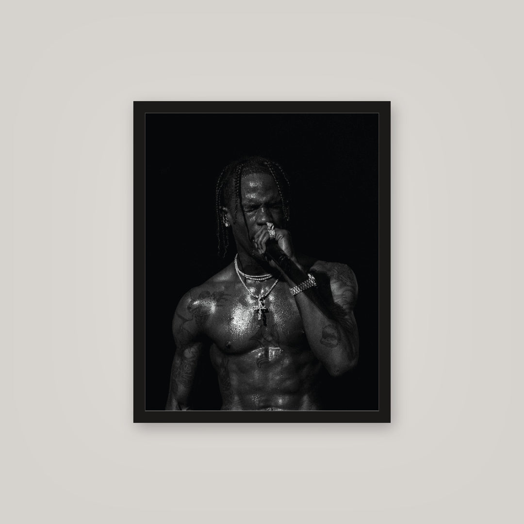 [auto-mockup] TRAVIS PERFORMER POSTER - 16 x 20in.