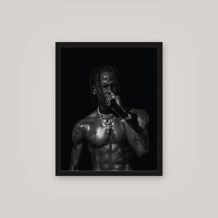 [auto-mockup] TRAVIS PERFORMER POSTER - 16 x 20in.