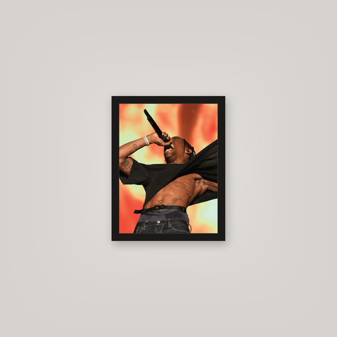 [auto-mockup] TRAVIS RIP SHIRT POSTER - 11 x 14in.