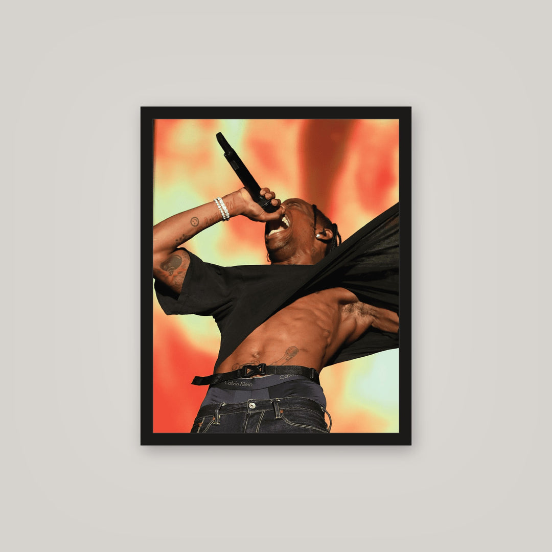 [auto-mockup] TRAVIS RIP SHIRT POSTER - 16 x 20in.