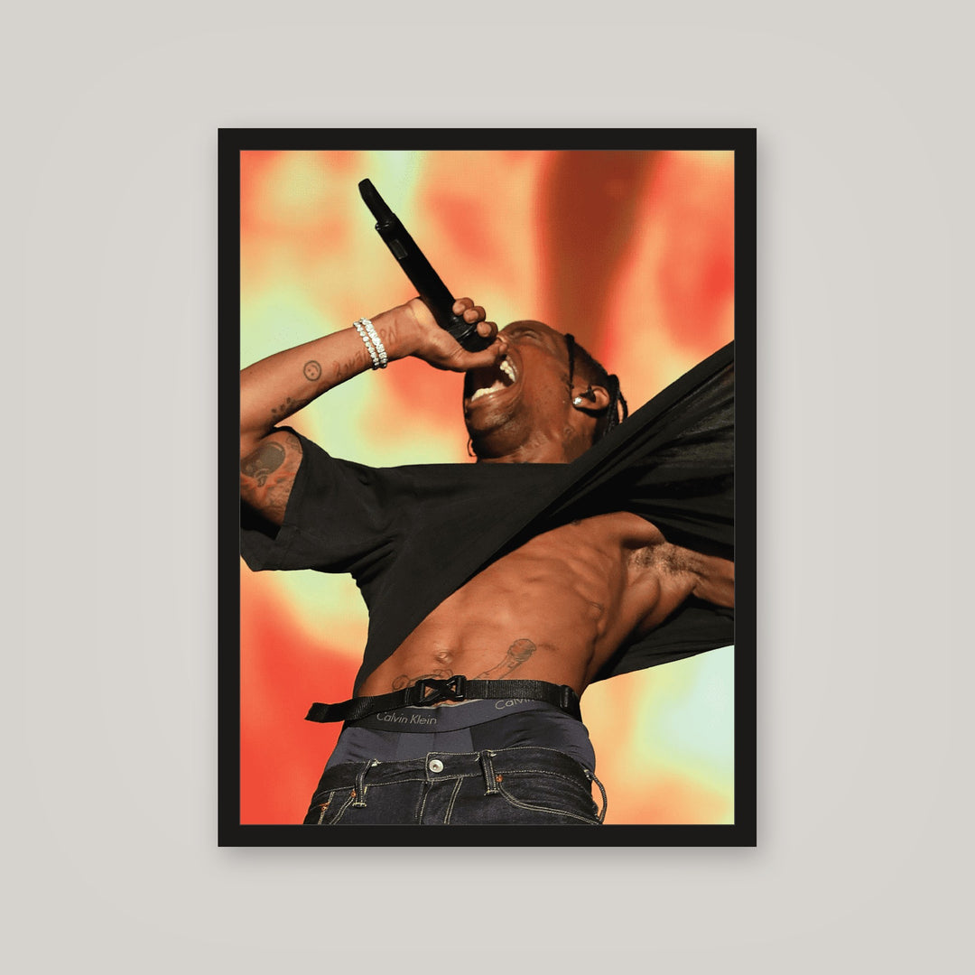 [auto-mockup] TRAVIS RIP SHIRT POSTER - 18 x 24in.