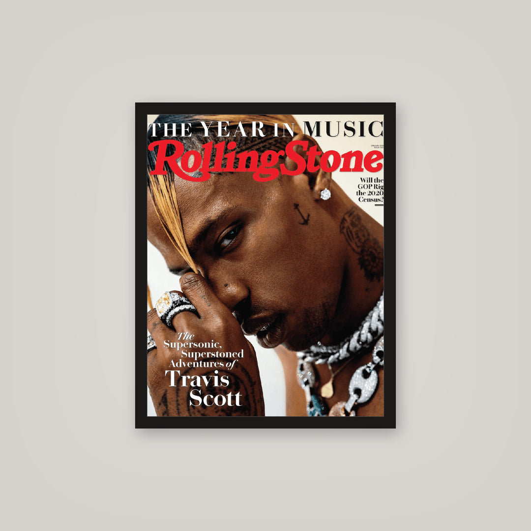 [auto-mockup] TRAVIS ROLLING STONE POSTER - 16 x 20in.