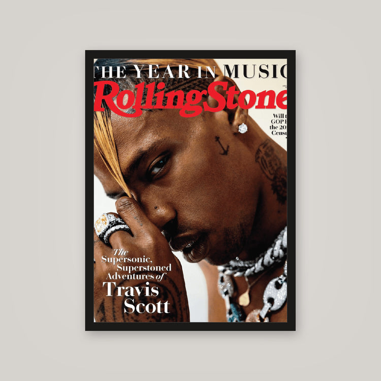 [auto-mockup] TRAVIS ROLLING STONE POSTER - 18 x 24in.