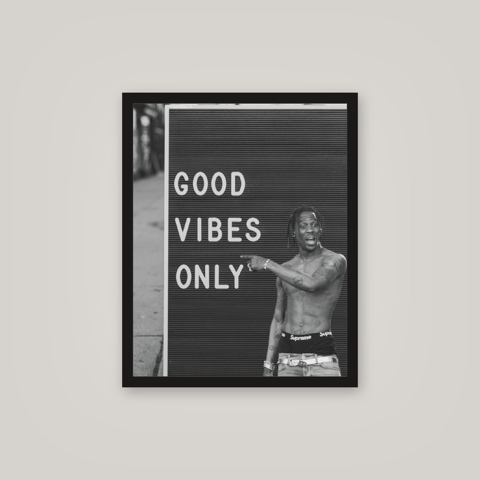 [auto-mockup] TRAVIS VIBES ONLY - 16 x 20in.