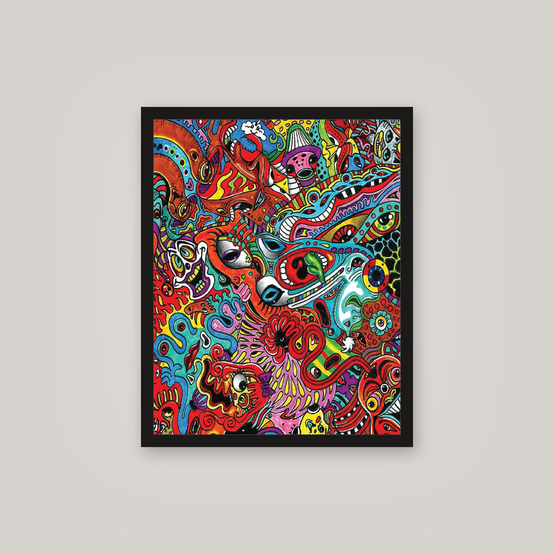 [auto-mockup] TRIPPY EYES POSTER - 16 x 20in.