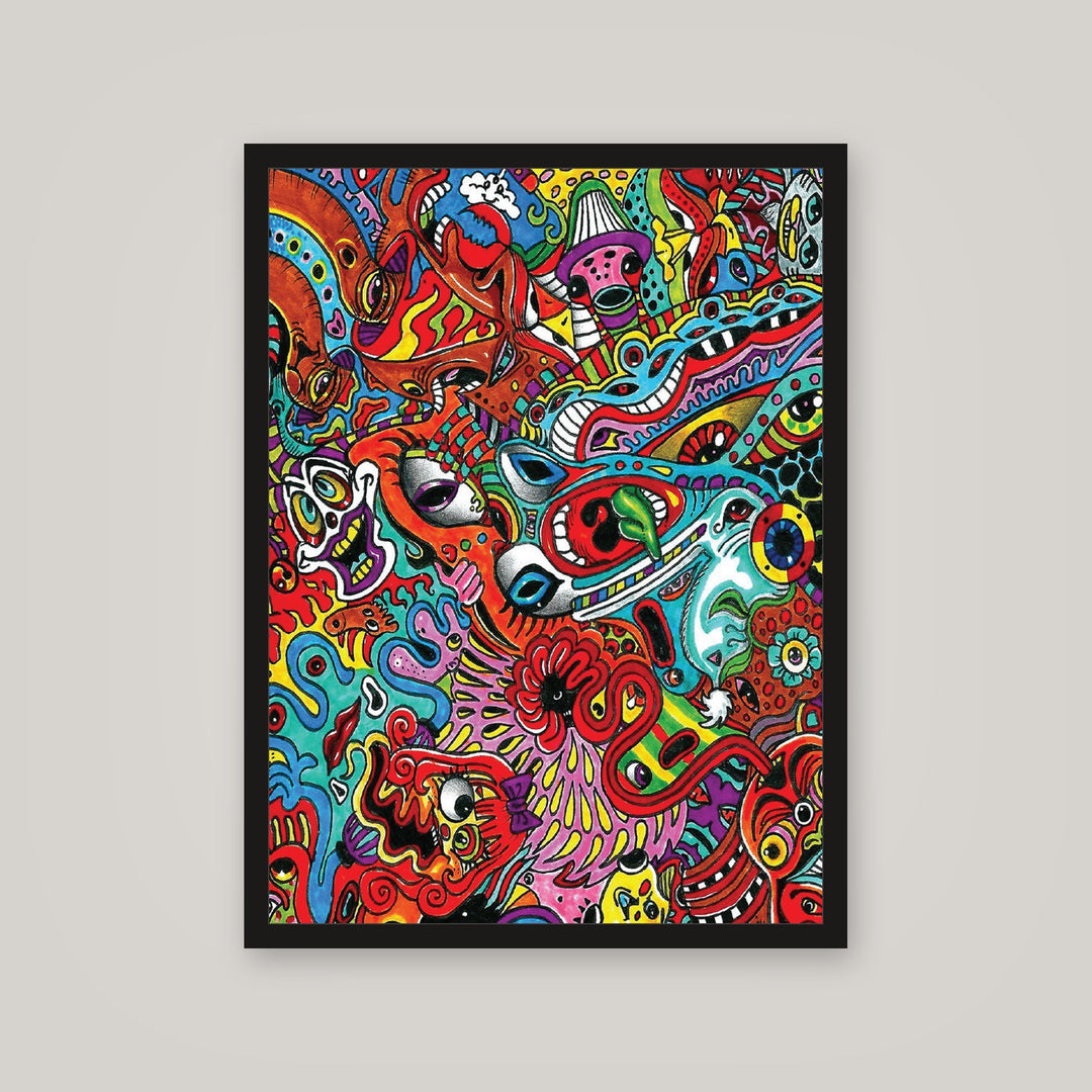 [auto-mockup] TRIPPY EYES POSTER - 18 x 24in.