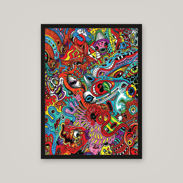 [auto-mockup] TRIPPY EYES POSTER - 18 x 24in.