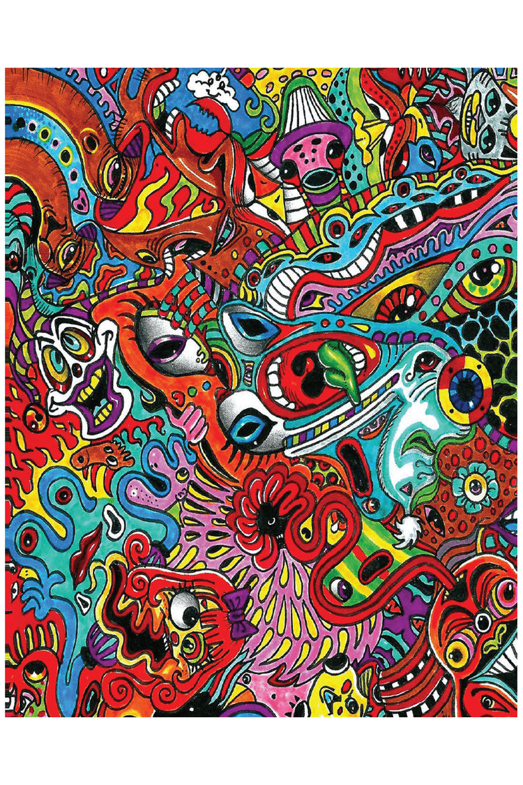 TRIPPY EYES POSTER - PosterFi