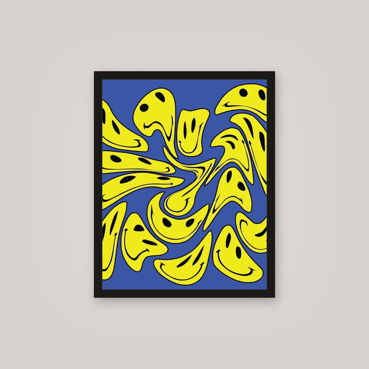 [auto-mockup] TRIPPY SMILE POSTER - 16 x 20in.