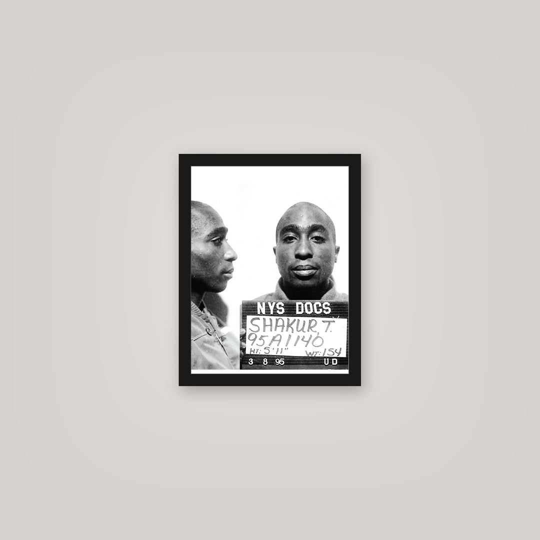 [auto-mockup] TUPAC MUGSHOT POSTER - 11 x 14in.