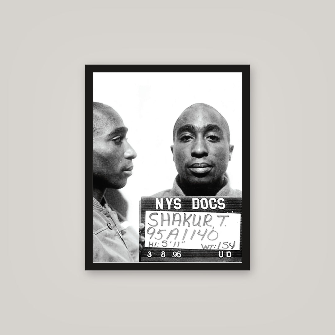 [auto-mockup] TUPAC MUGSHOT POSTER - 16 x 20in.