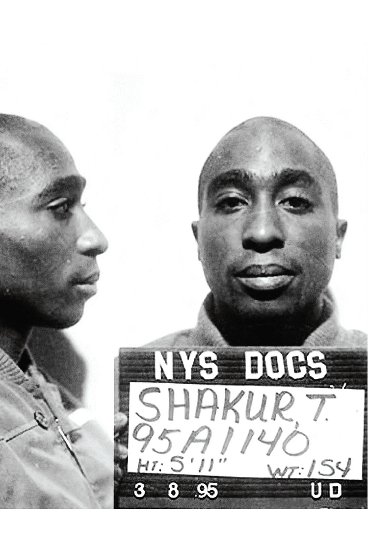 TUPAC MUGSHOT POSTER - PosterFi
