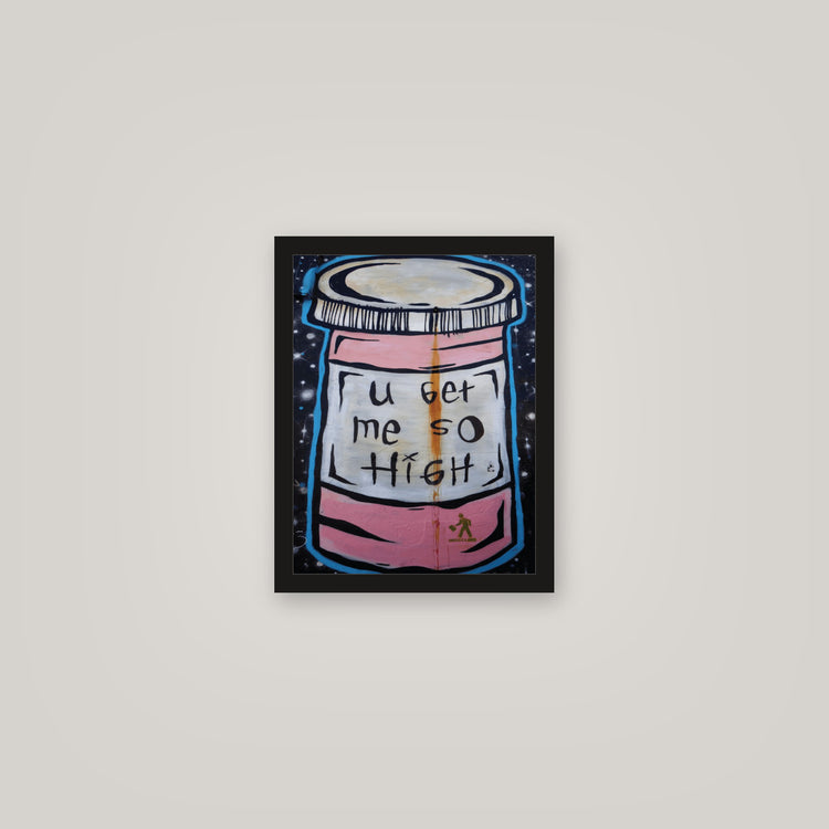[auto-mockup] U GET ME HIGH POSTER - 11 x 14in.