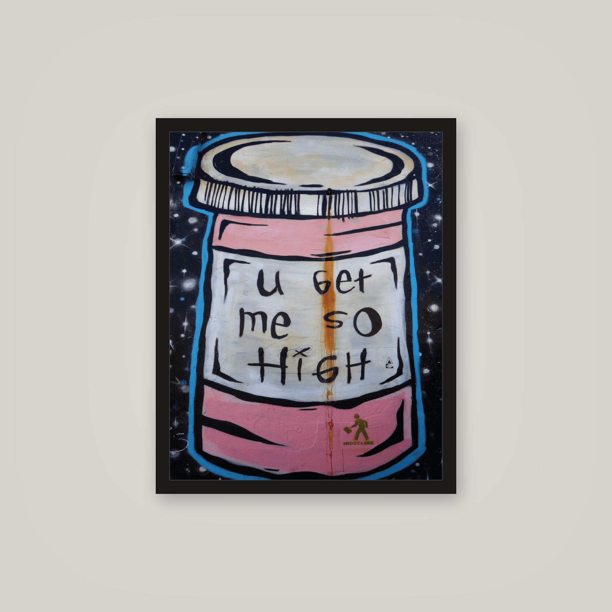 [auto-mockup] U GET ME HIGH POSTER - 16 x 20in.