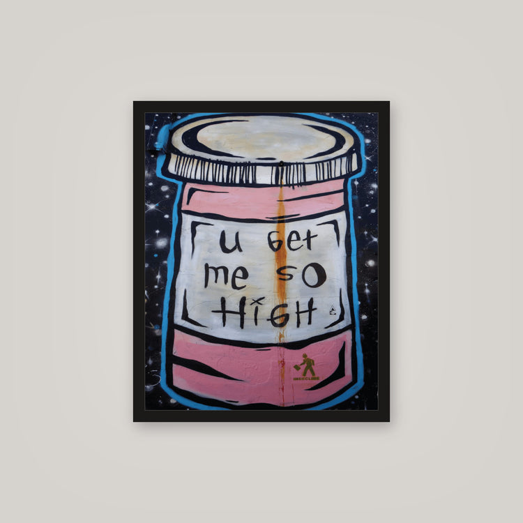 [auto-mockup] U GET ME HIGH POSTER - 16 x 20in.