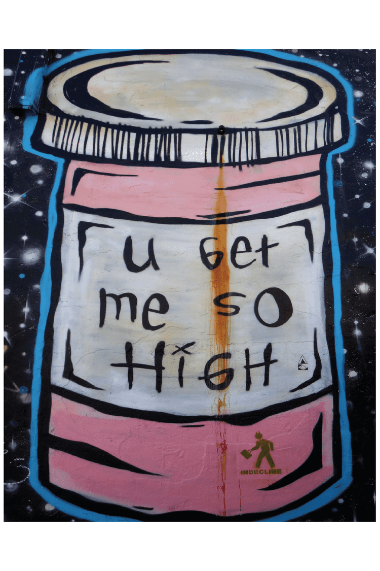U GET ME HIGH POSTER - PosterFi