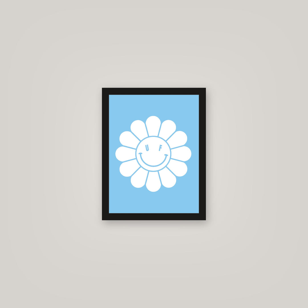 [auto-mockup] UF FLOWER POSTER - 11 x 14in.