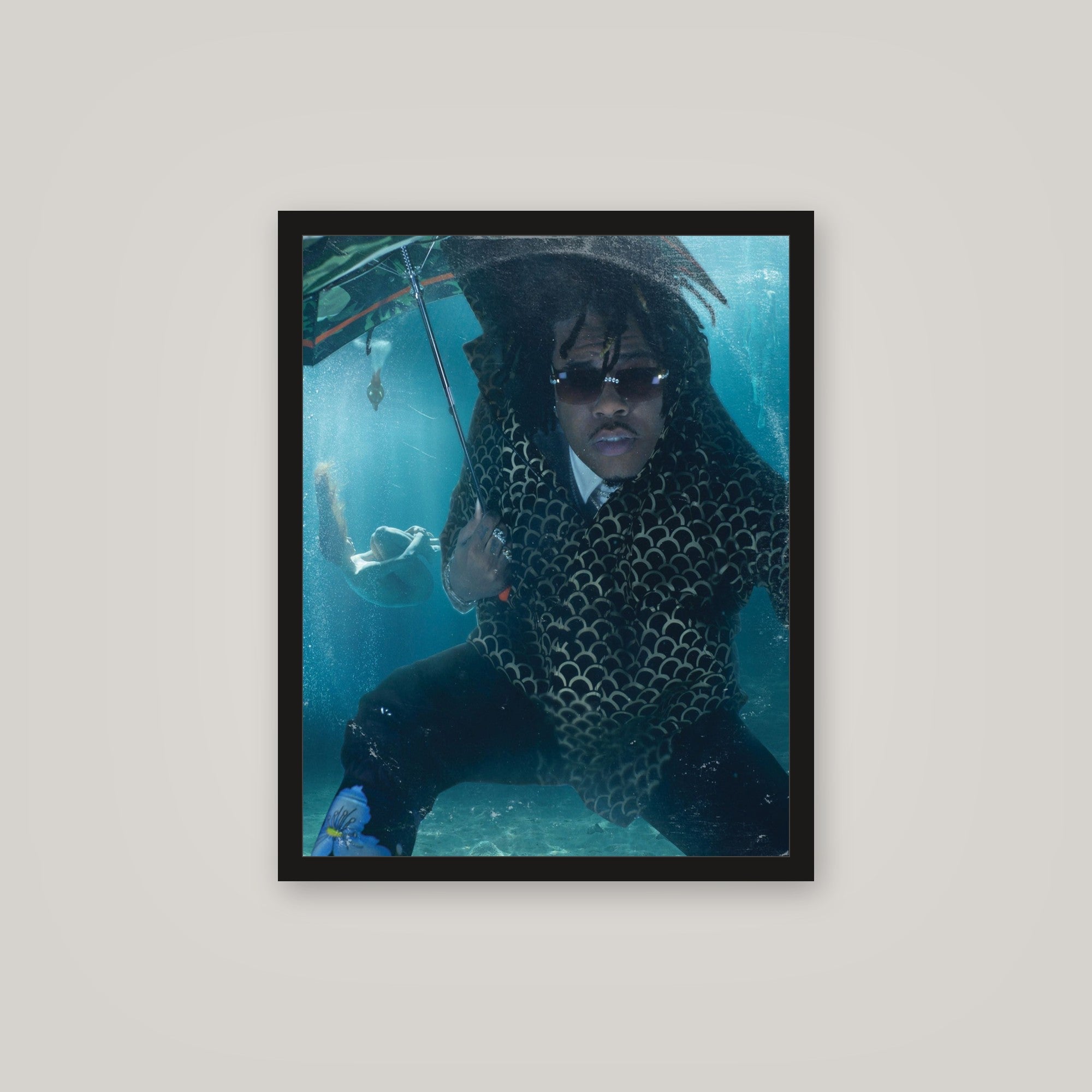 [auto-mockup] UNDERWATER GUNNA POSTER - 16 x 20in.