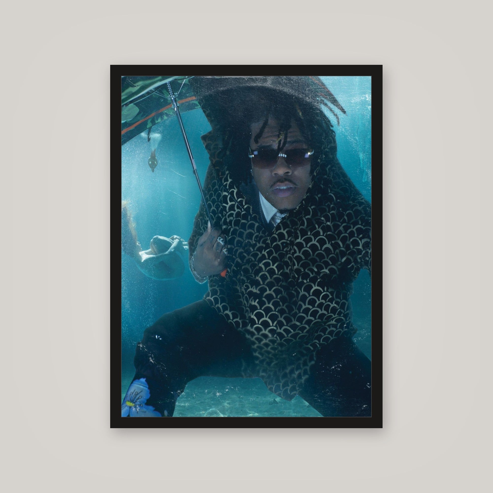 [auto-mockup] UNDERWATER GUNNA POSTER - 18 x 24in.