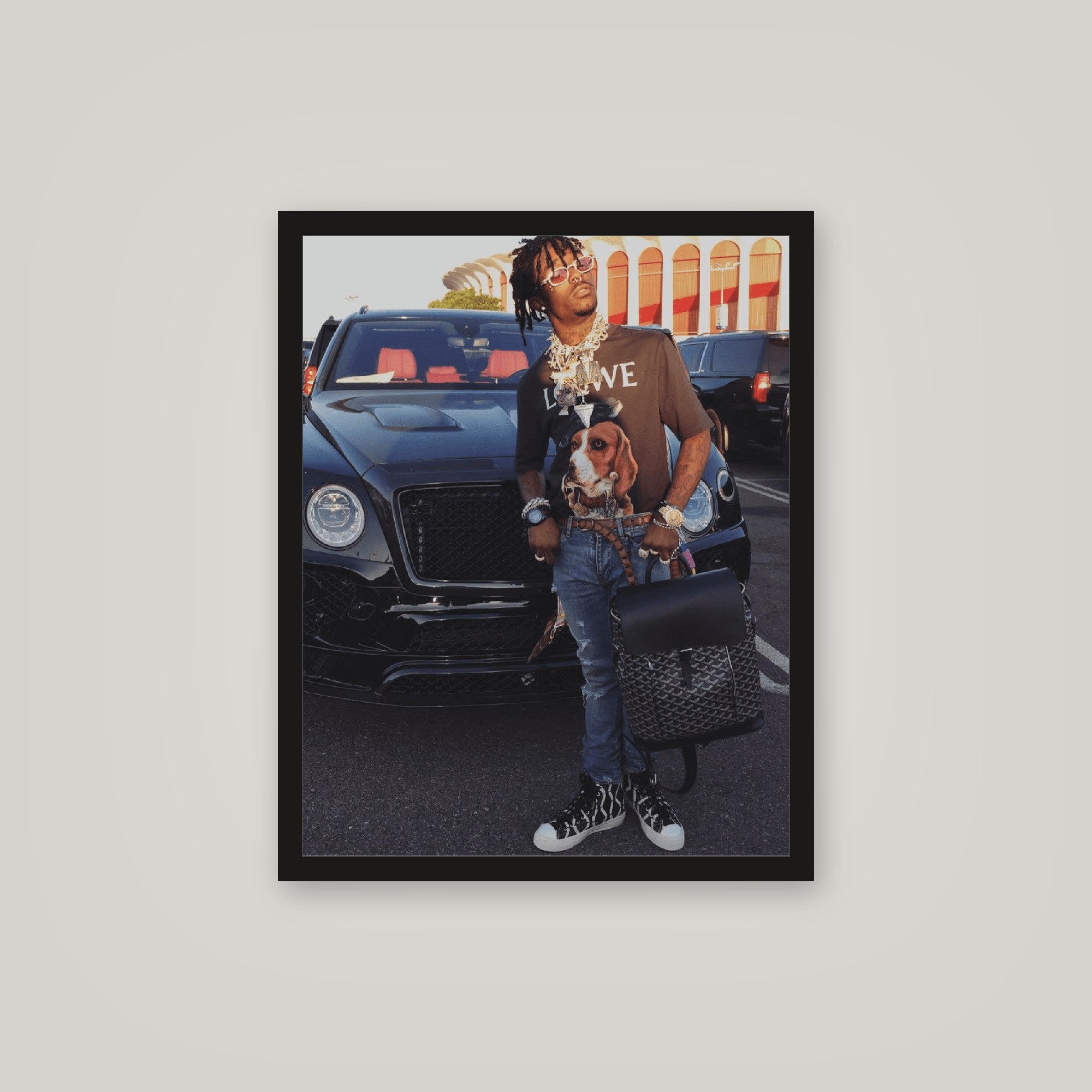 [auto-mockup] UZI BENTAYGA POSTER - 16 x 20in.