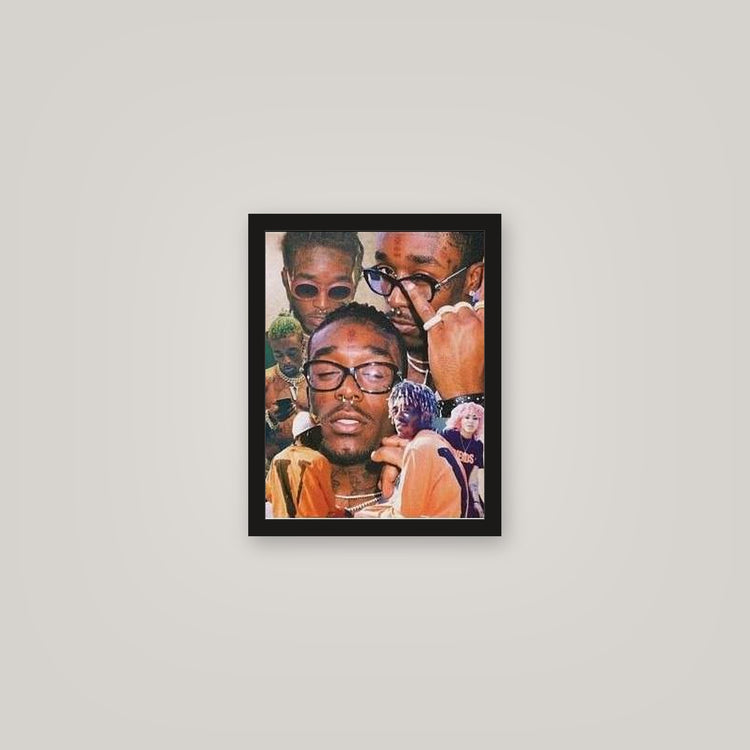 [auto-mockup] UZI COLLAGE POSTER - 11 x 14in.