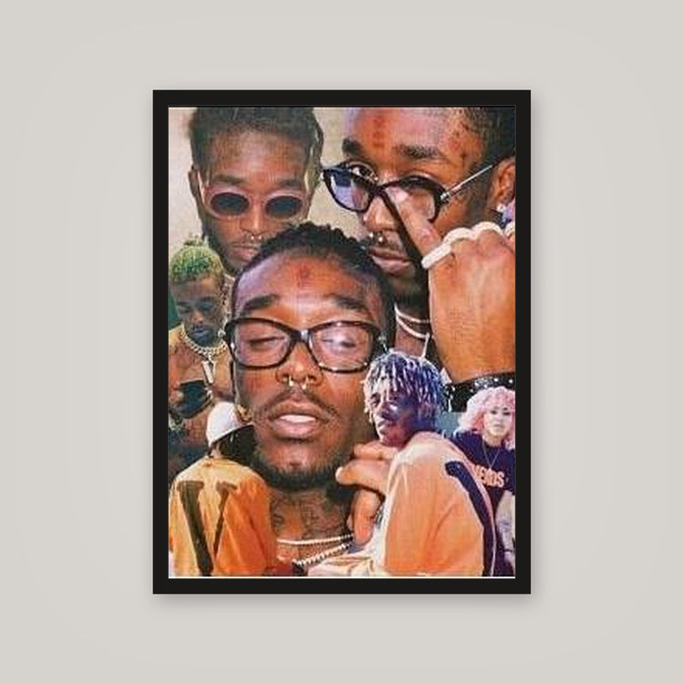 [auto-mockup] UZI COLLAGE POSTER - 18 x 24in.