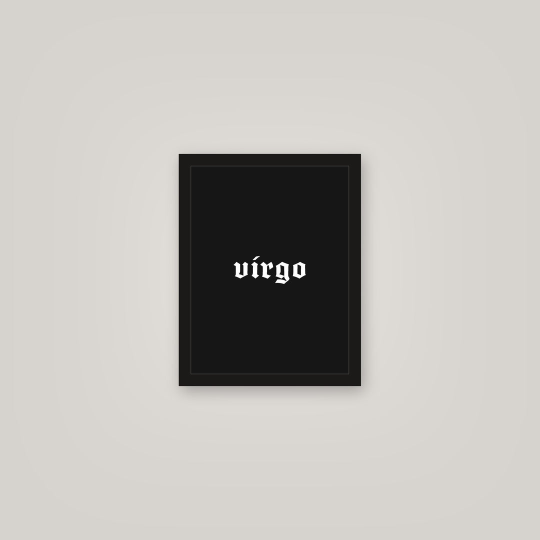 [auto-mockup] VIRGO POSTER IN MULTIPLE COLORS - 11 x 14in.