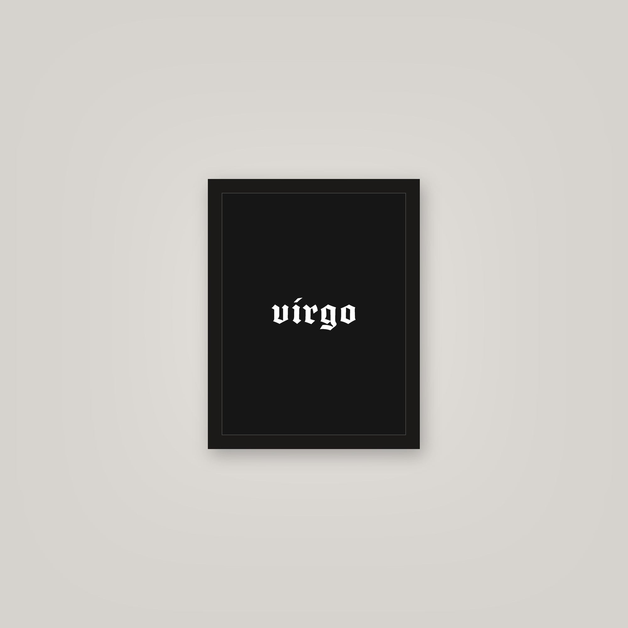 [auto-mockup] VIRGO POSTER IN MULTIPLE COLORS - 11 x 14in.