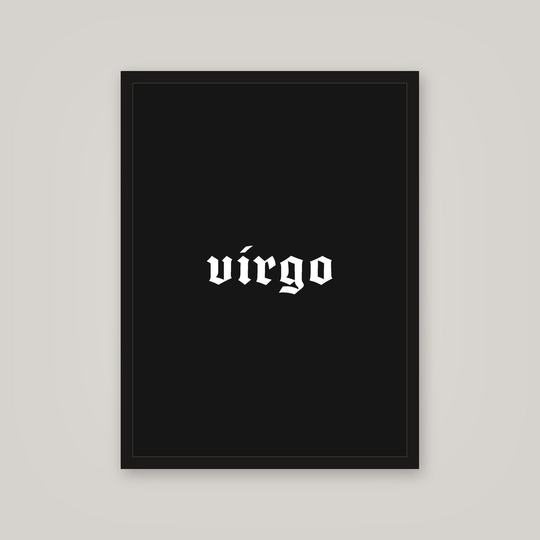 [auto-mockup] VIRGO POSTER IN MULTIPLE COLORS - 18 x 24in.