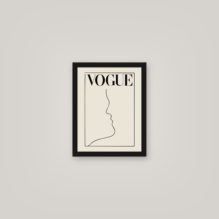 [auto-mockup] VOGUE LINES POSTER - 11 x 14in.