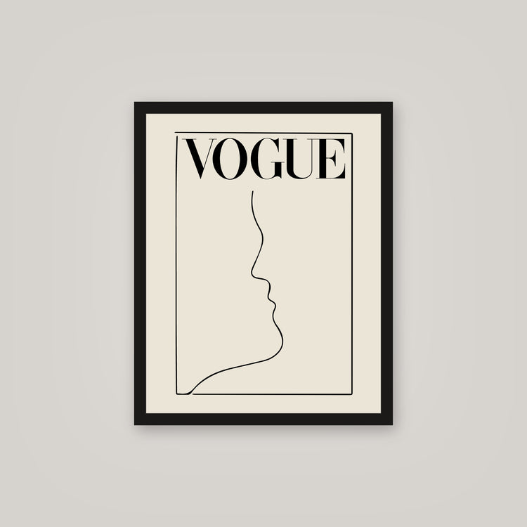 [auto-mockup] VOGUE LINES POSTER - 16 x 20in.