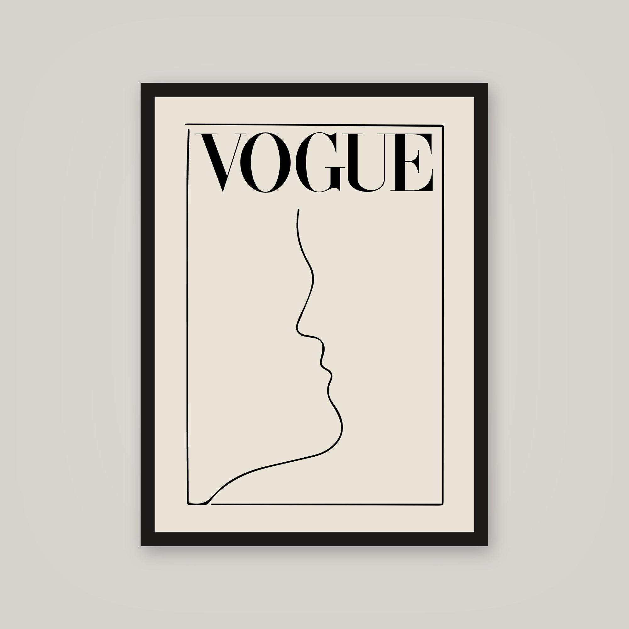 [auto-mockup] VOGUE LINES POSTER - 18 x 24in.
