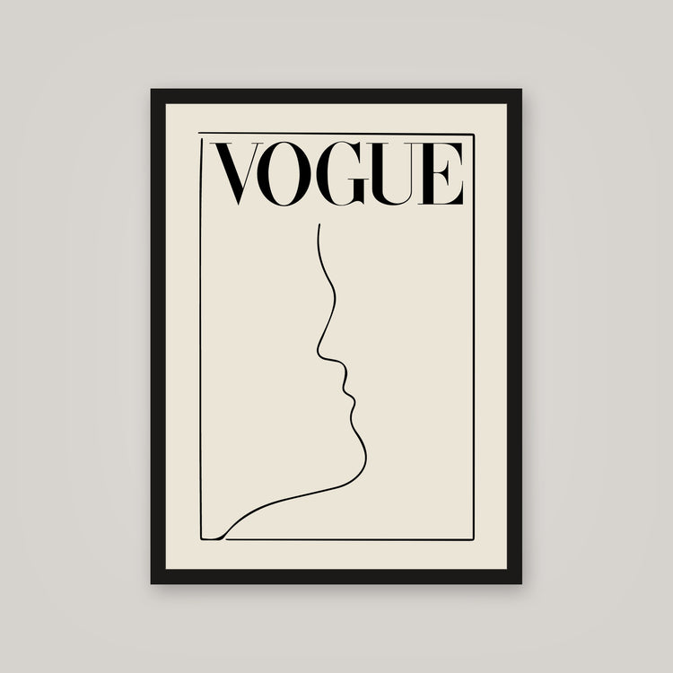 [auto-mockup] VOGUE LINES POSTER - 18 x 24in.