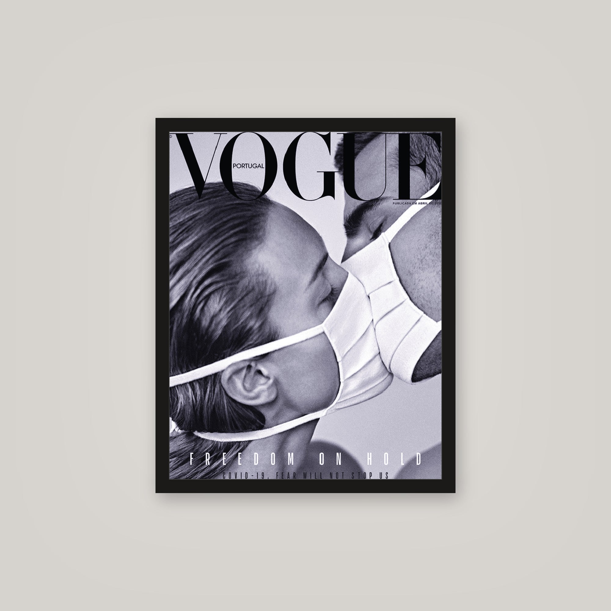 [auto-mockup] VOGUE PANDEMIC POSTER - 16 x 20in.