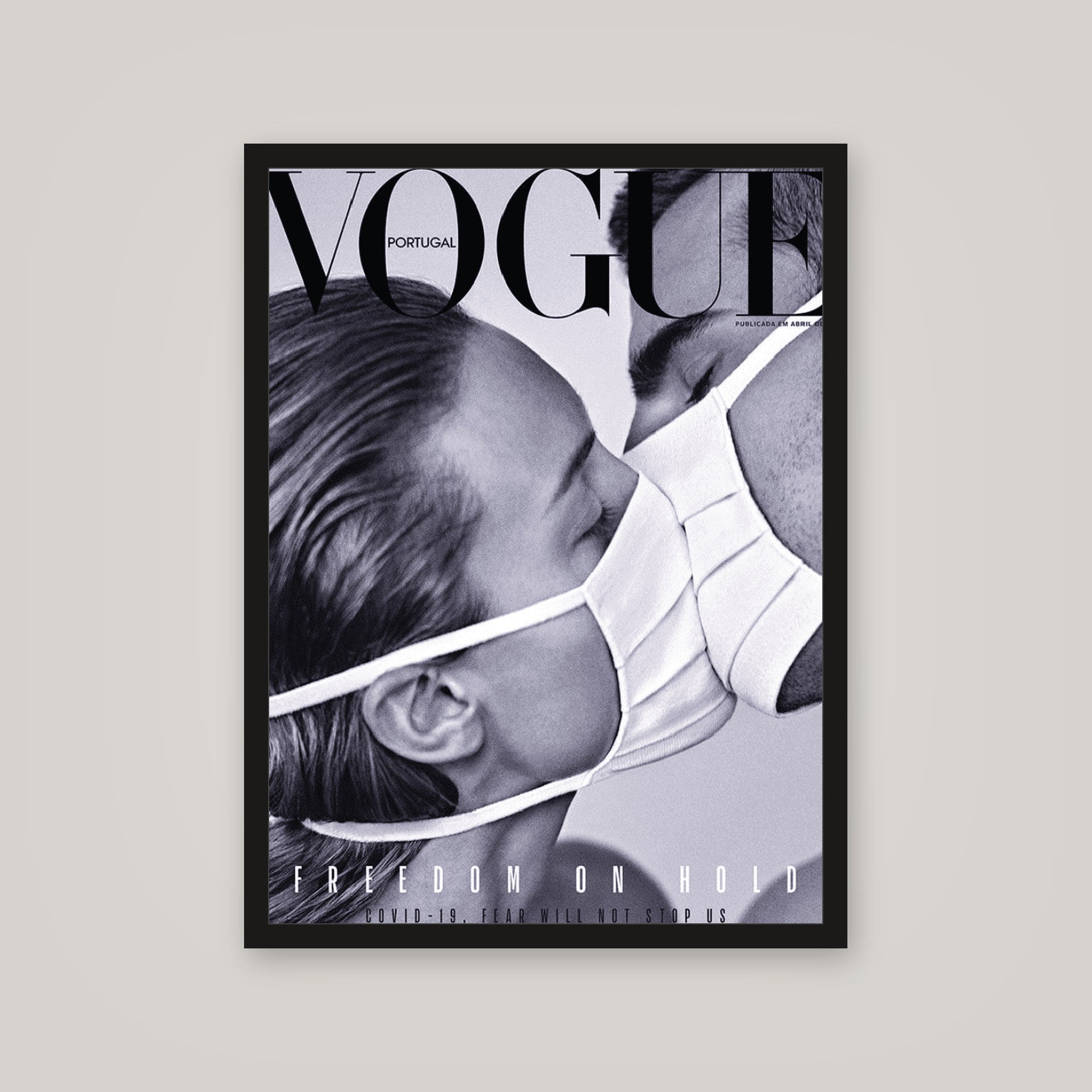[auto-mockup] VOGUE PANDEMIC POSTER - 18 x 24in.