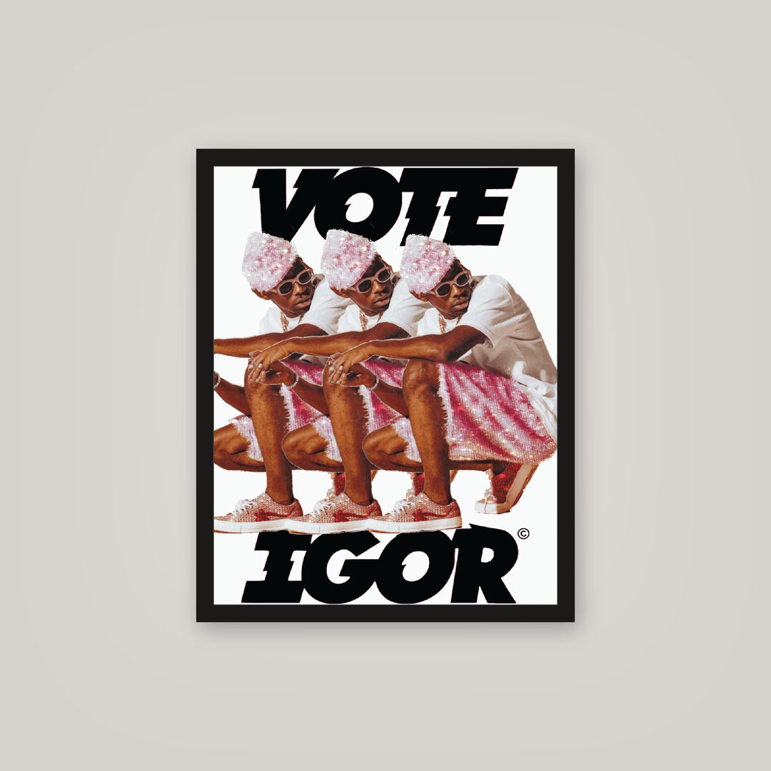 [auto-mockup] VOTE IGOR POSTER - 16 x 20in.