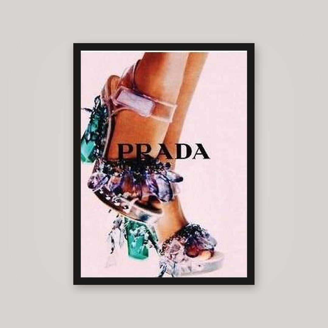 [auto-mockup] WALKING ON PRADA POSTER - 18 x 24in.