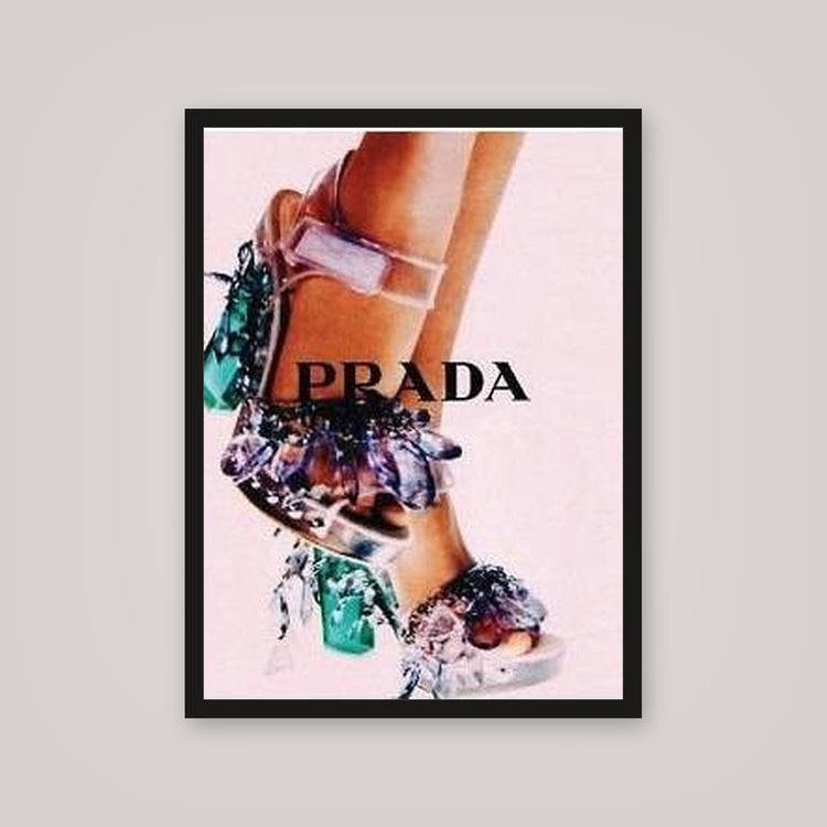 [auto-mockup] WALKING ON PRADA POSTER - 18 x 24in.