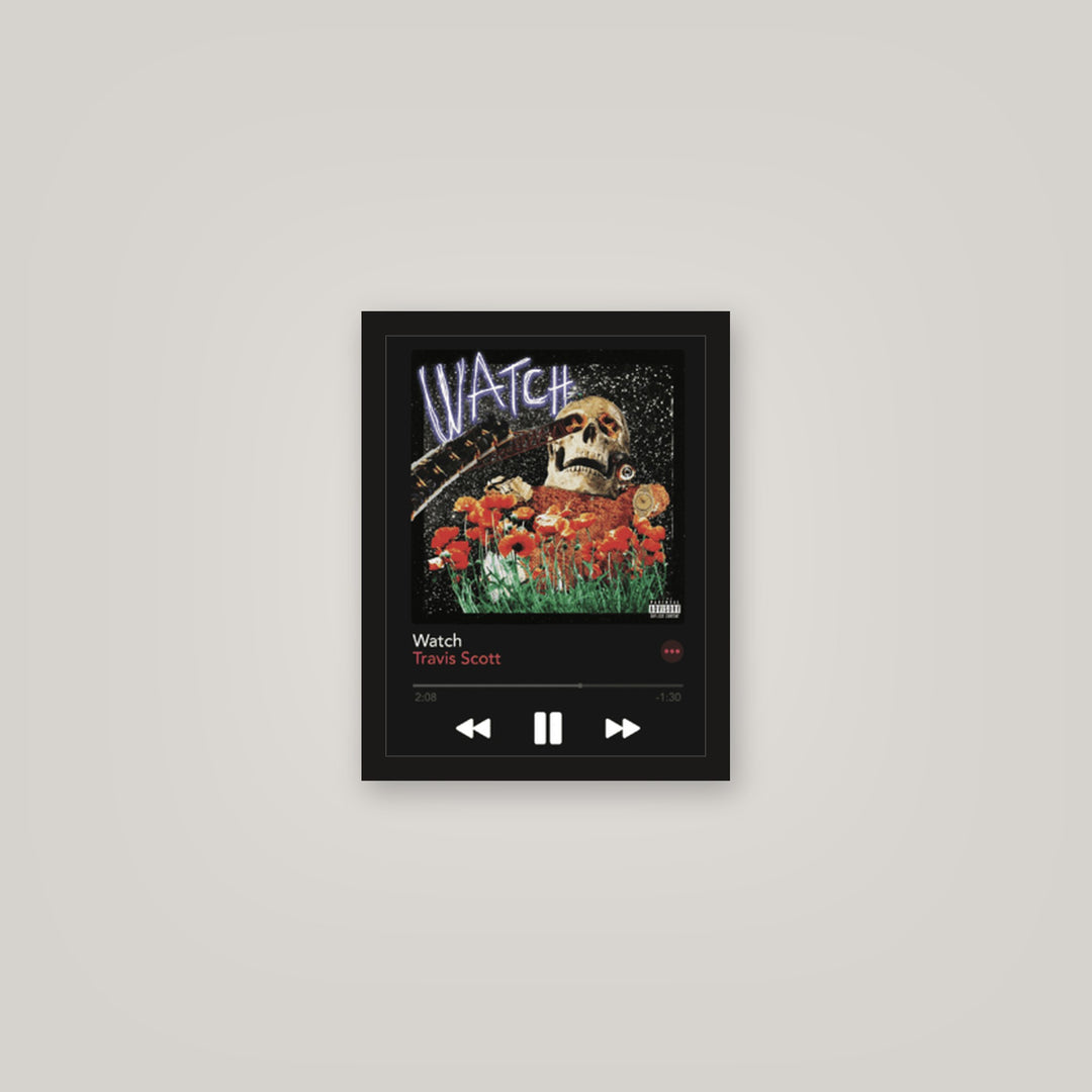 [auto-mockup] WATCH MUSIC POSTER - 11 x 14in.