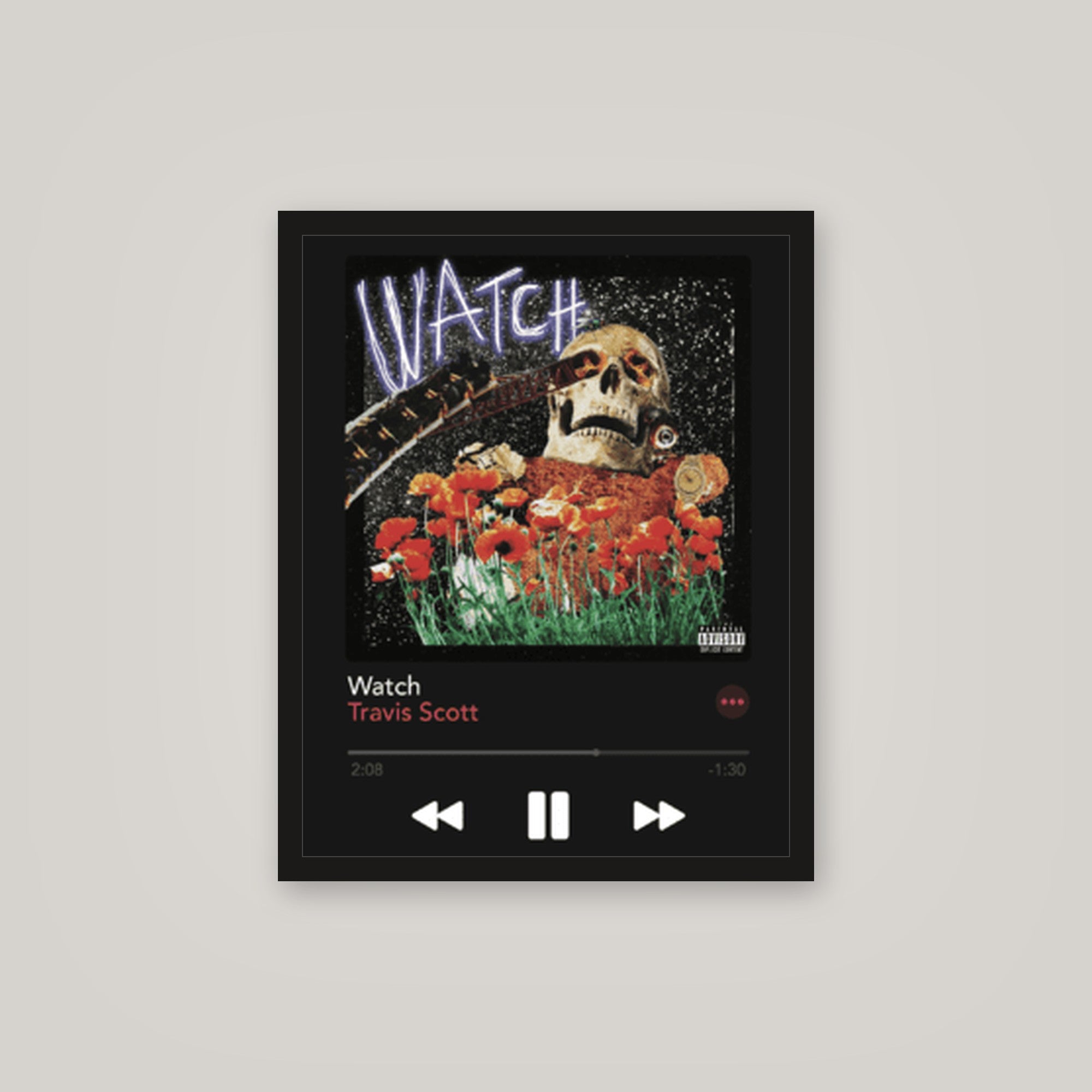 [auto-mockup] WATCH MUSIC POSTER - 16 x 20in.