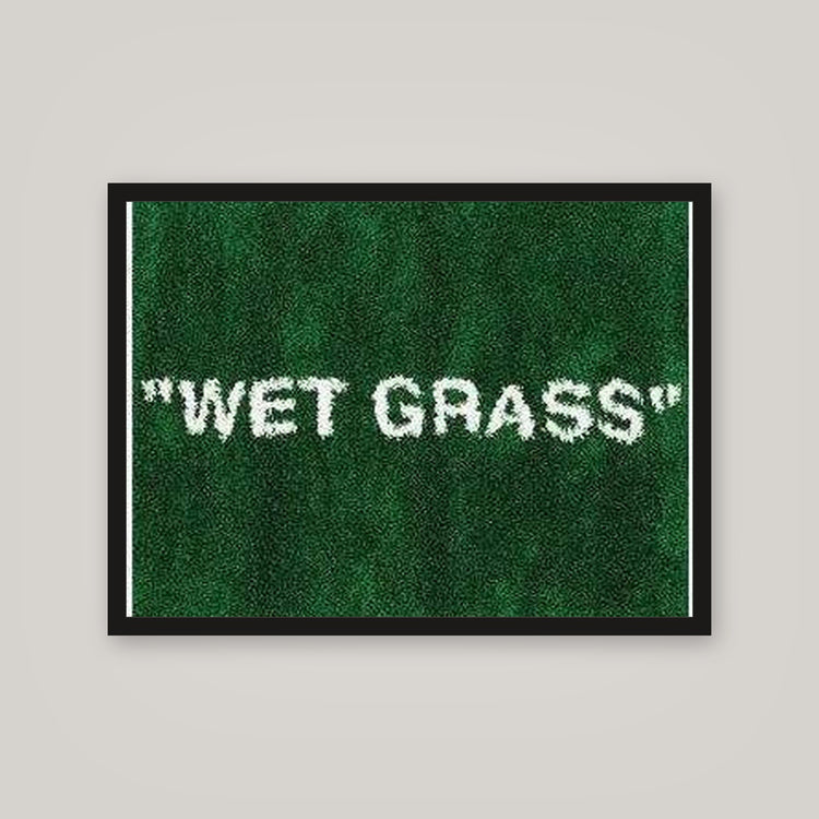 [auto-mockup] WET GRASS POSTER - 18 x 24in.