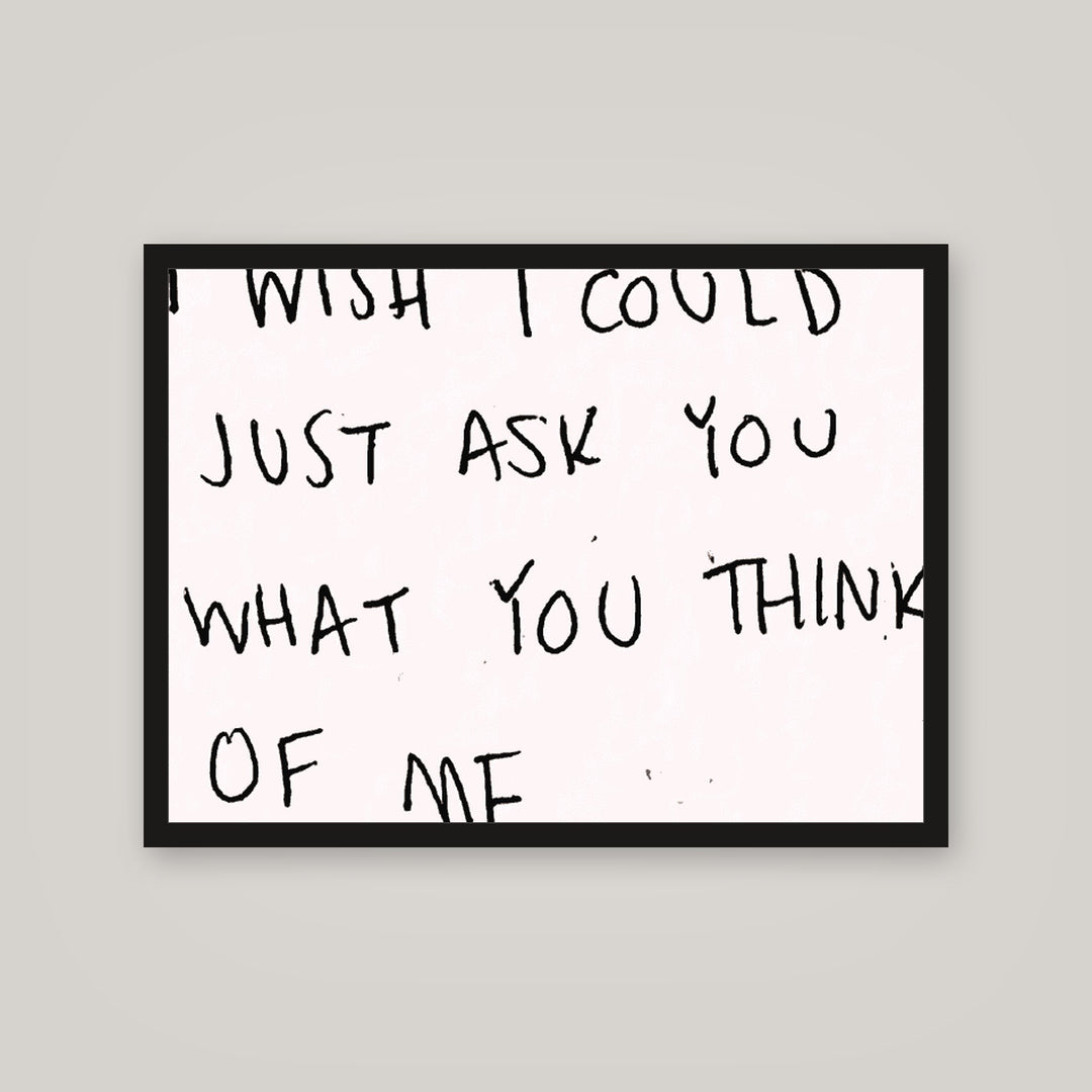 [auto-mockup] WHAT U THINK POSTER - 18 x 24in.