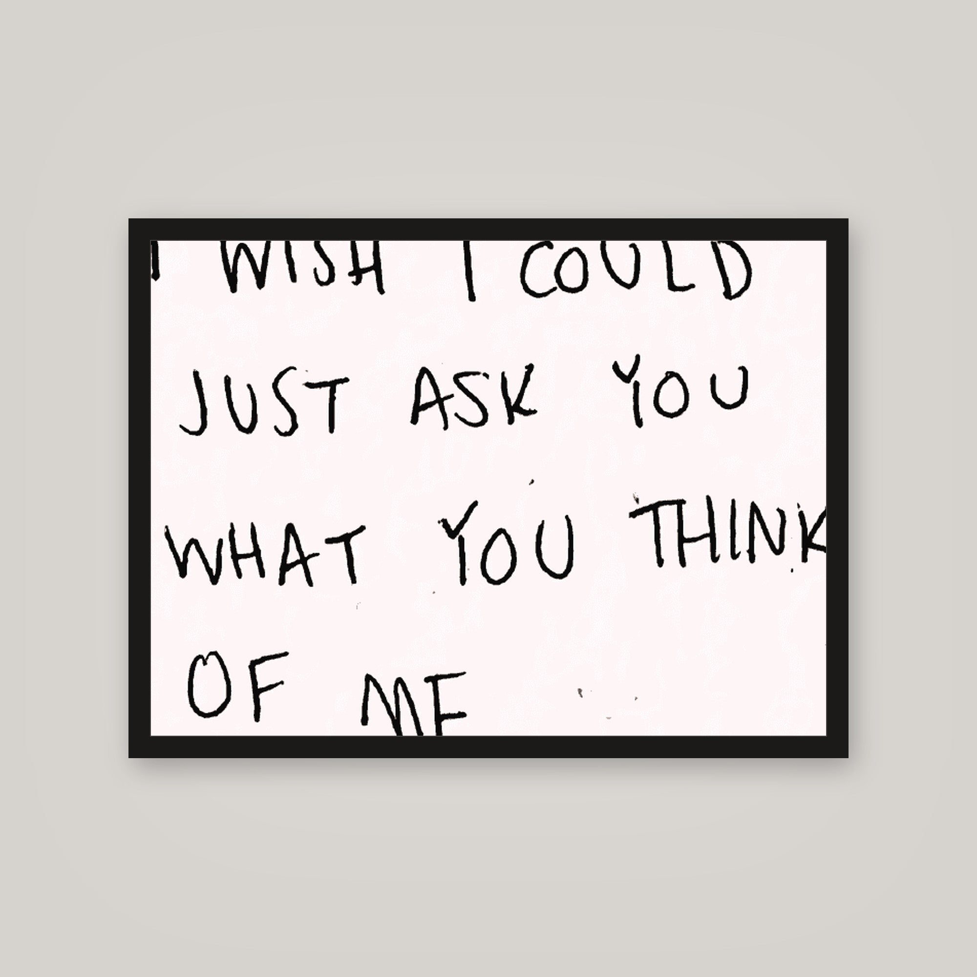 [auto-mockup] WHAT U THINK POSTER - 18 x 24in.