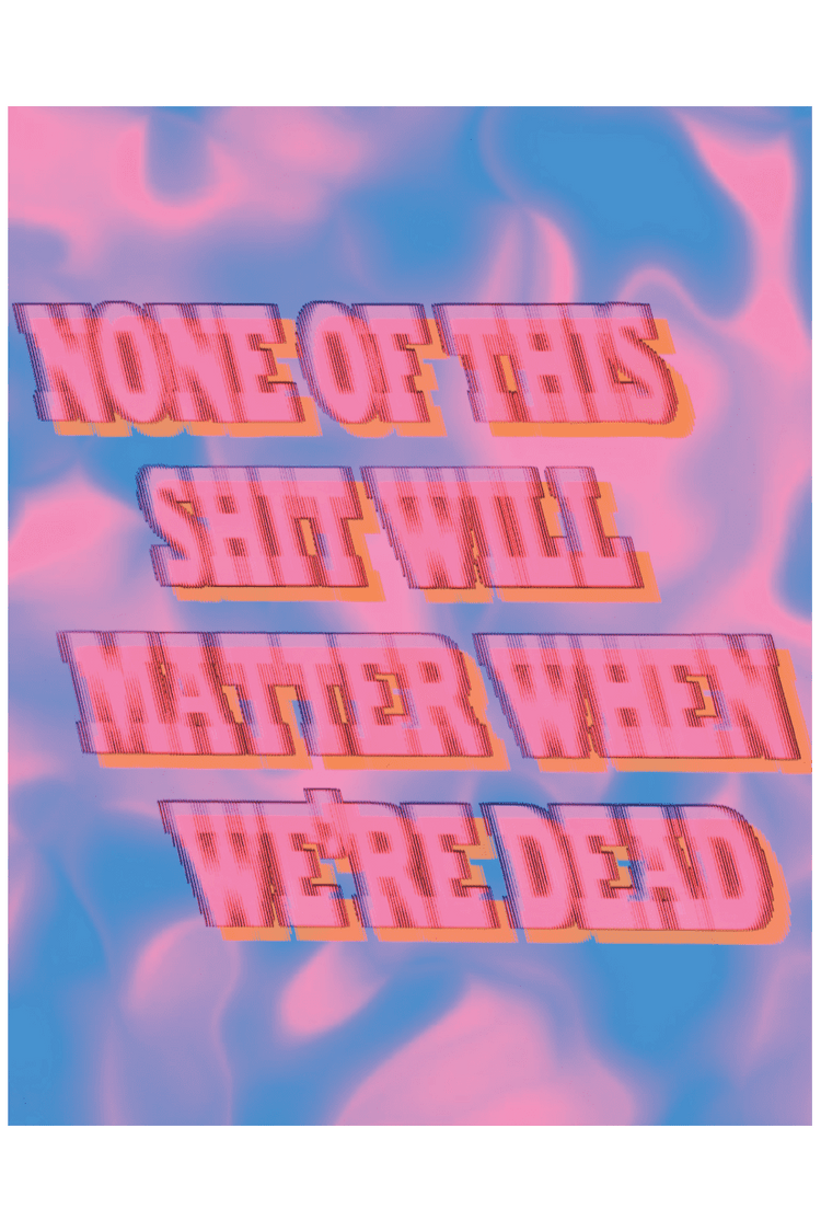 WHEN WERE DEAD POSTER - PosterFi