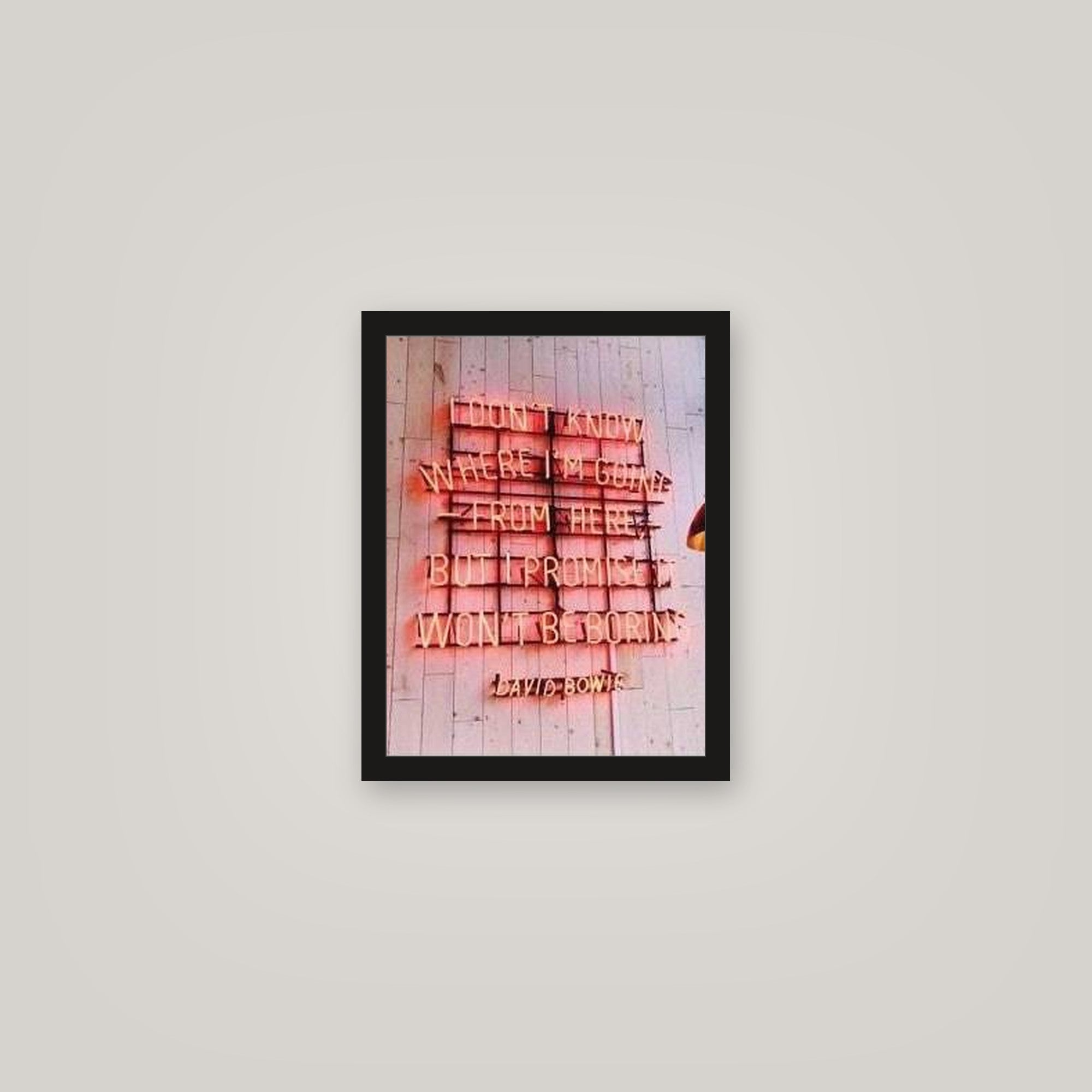 [auto-mockup] WHERE AM I GOING POSTER - 11 x 14in.