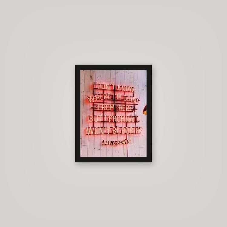 [auto-mockup] WHERE AM I GOING POSTER - 11 x 14in.