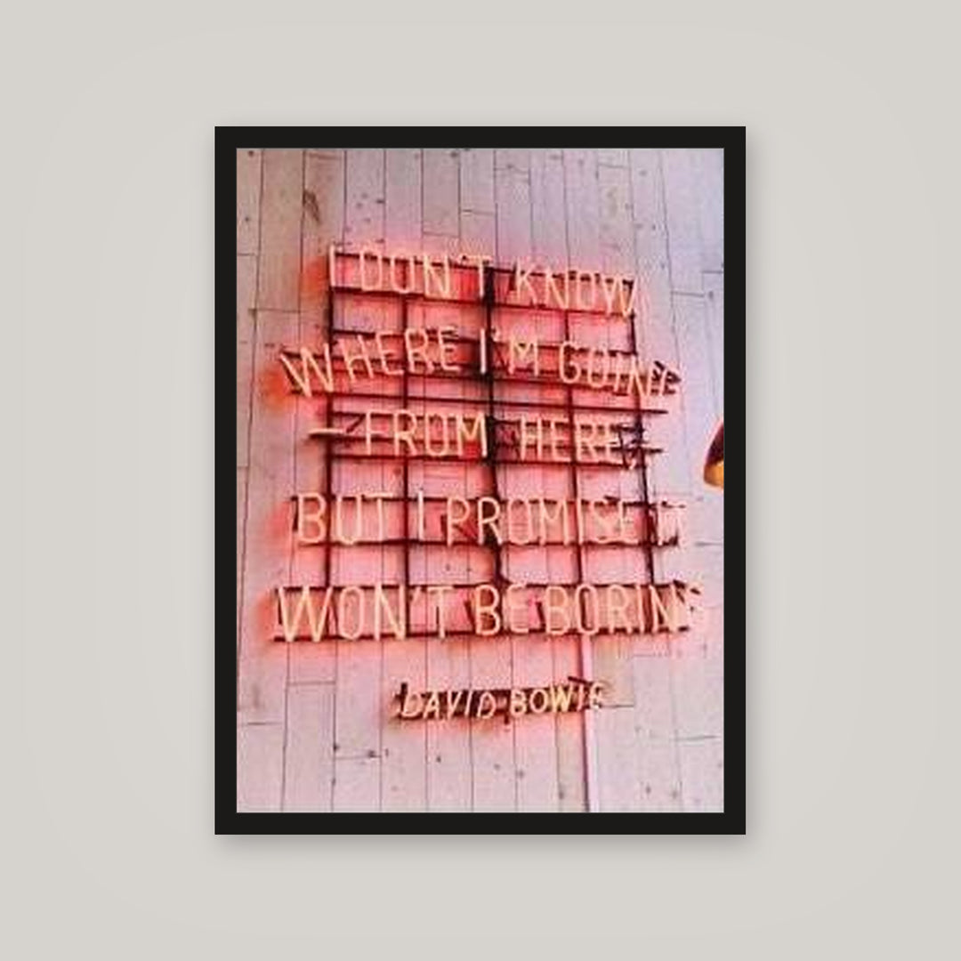 [auto-mockup] WHERE AM I GOING POSTER - 18 x 24in.